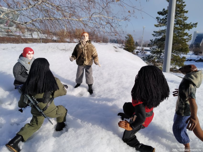 Новые ребята и зима — Лепка авторских кукол: полимерная глина