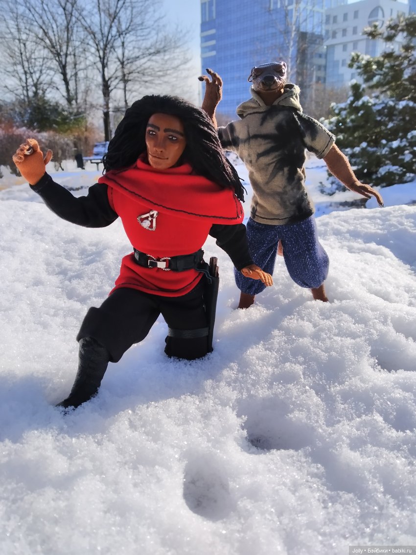 Новые ребята и зима — Лепка авторских кукол: полимерная глина