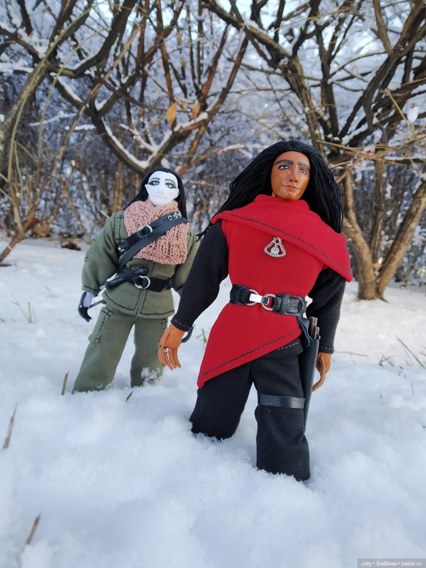 Новые ребята и зима — Лепка авторских кукол: полимерная глина