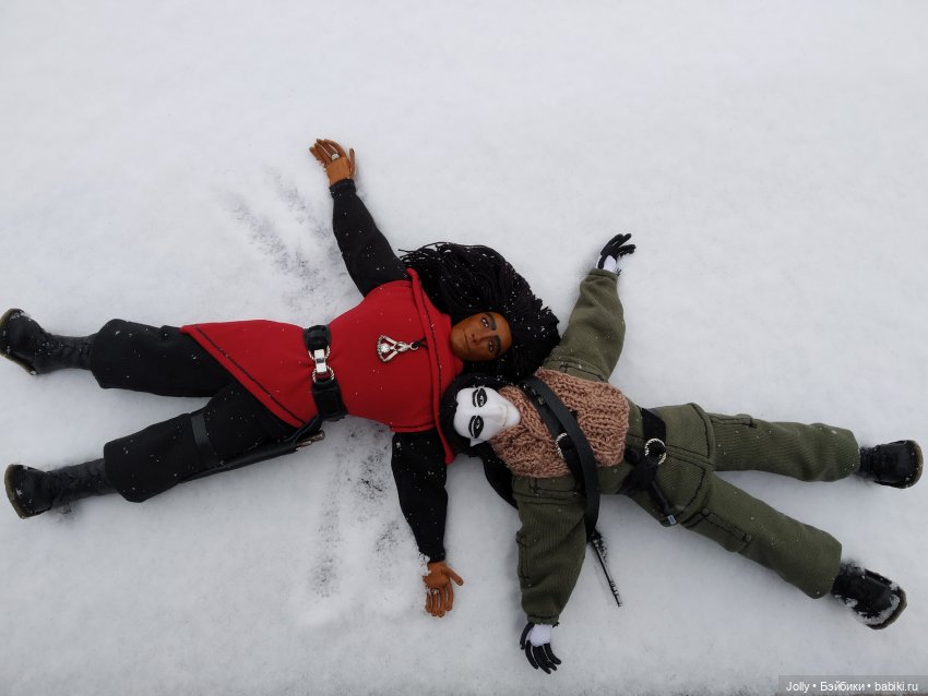 Новые ребята и зима — Лепка авторских кукол: полимерная глина