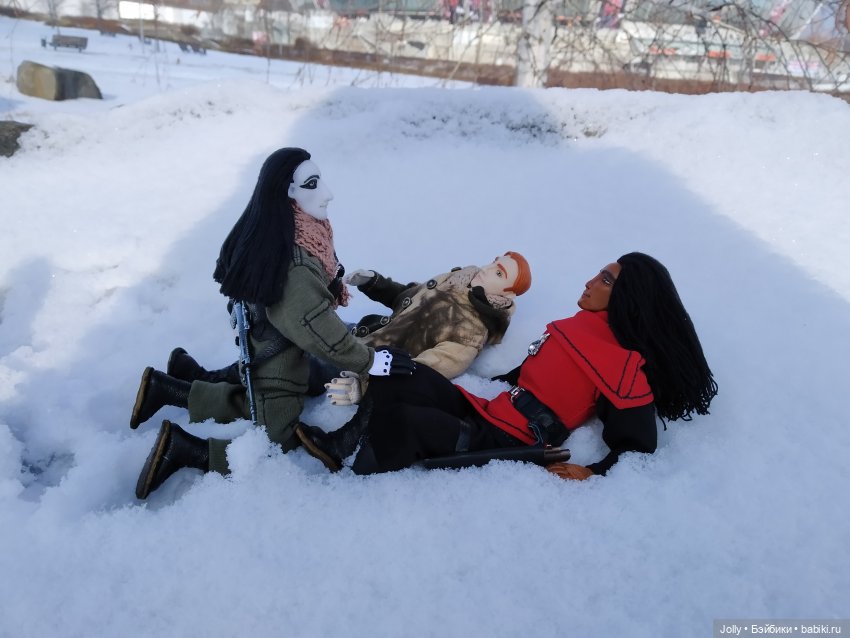 Новые ребята и зима — Лепка авторских кукол: полимерная глина