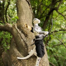 Амрит, Красноглазый, ящерка