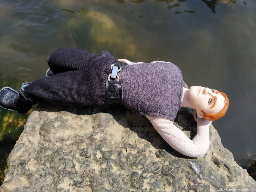 Лето. Море. Отпуск — Авторские работы в частных коллекциях: домашние фото кукол и игрушек (фото 8)