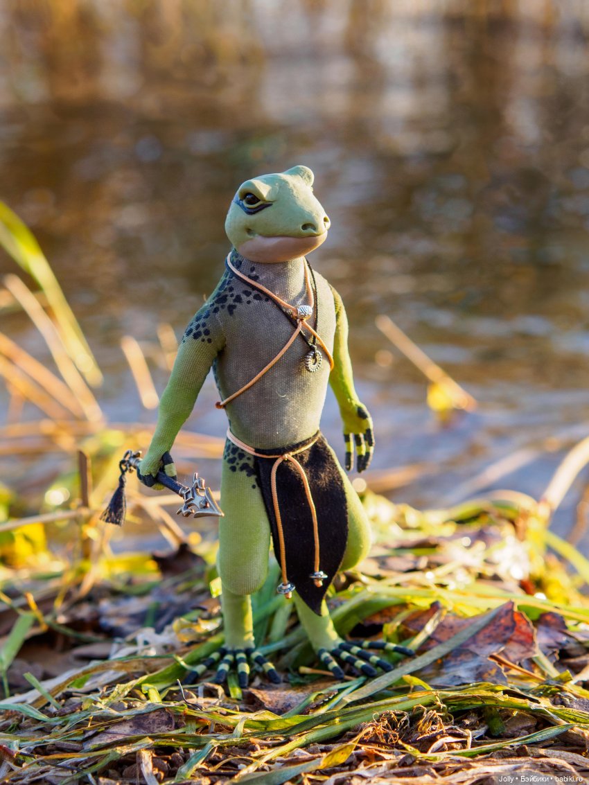 Скуат из Народа Дождя — Авторские куклы ручной работы: текстильные