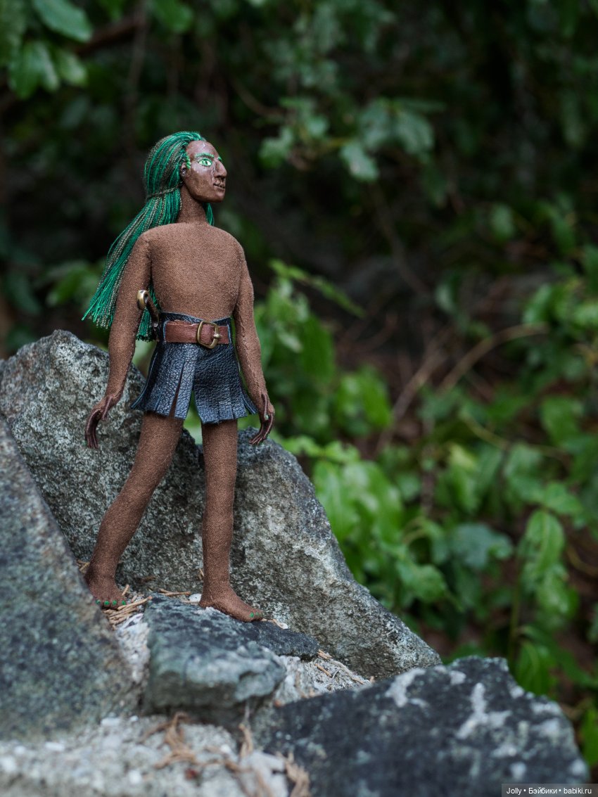 Дриад — Лепка авторских кукол: полимерная глина (фото 3)