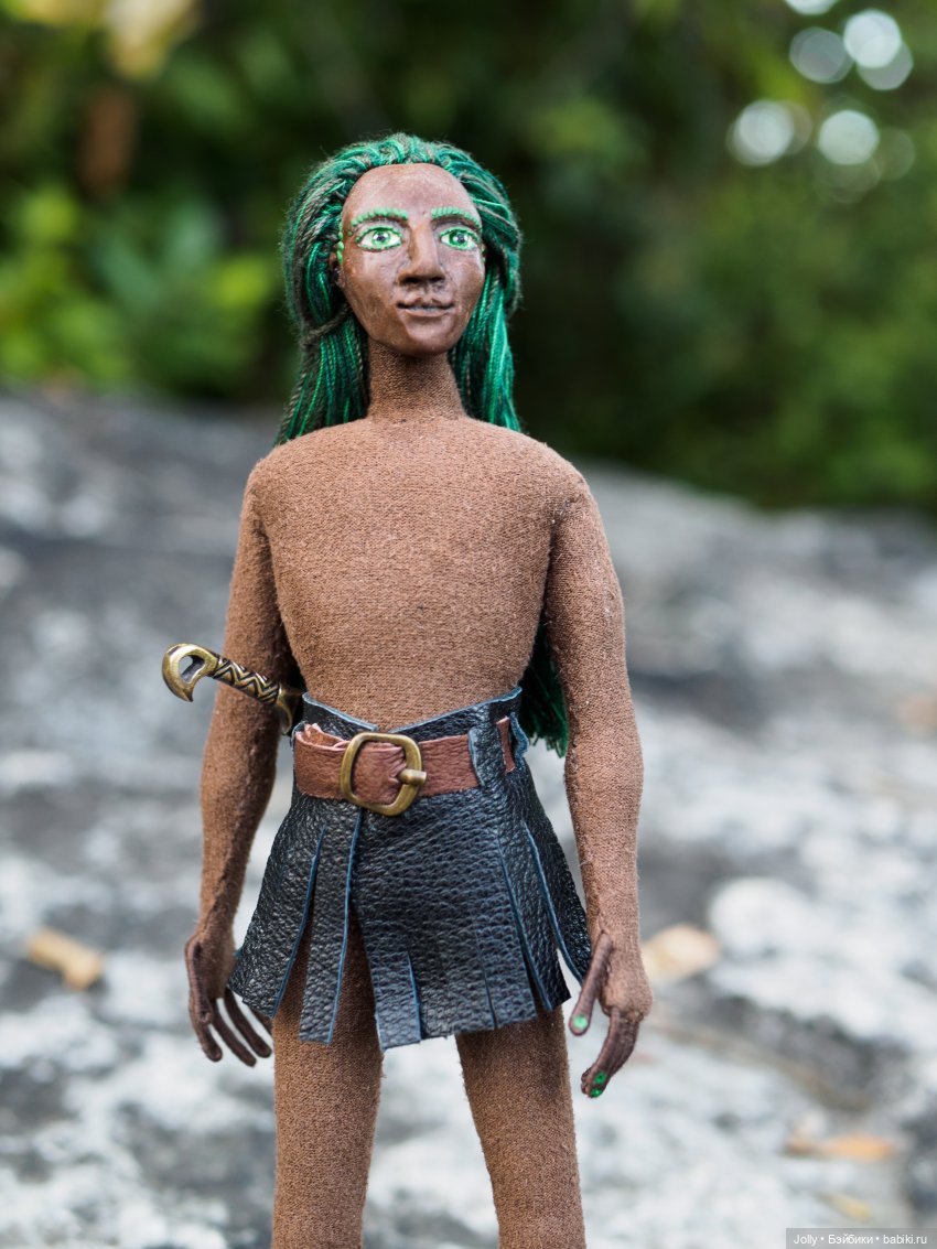 Дриад — Лепка авторских кукол: полимерная глина (фото 4)