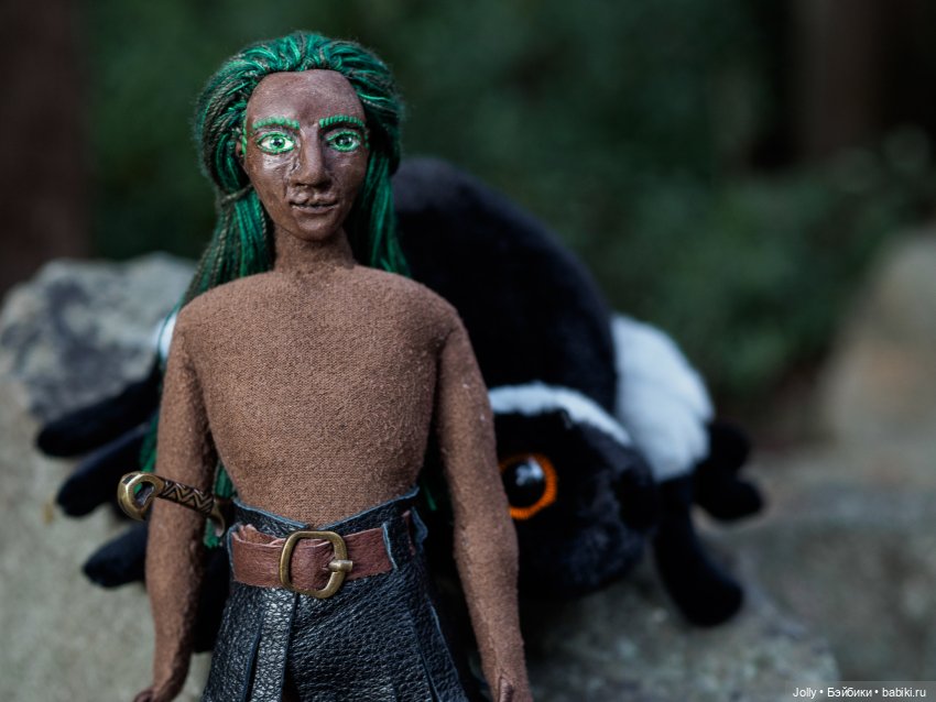 Дриад — Лепка авторских кукол: полимерная глина