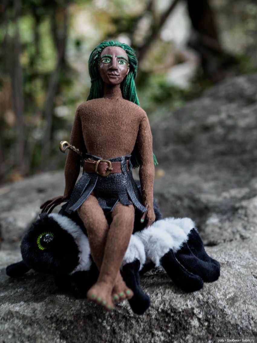 Дриад — Лепка авторских кукол: полимерная глина (фото 2)