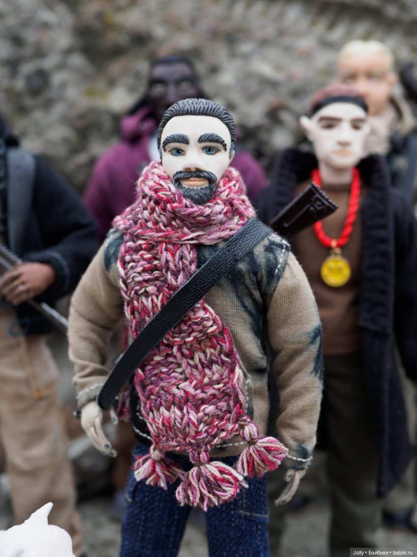 В черном-черном городе — Лепка авторских кукол: полимерная глина