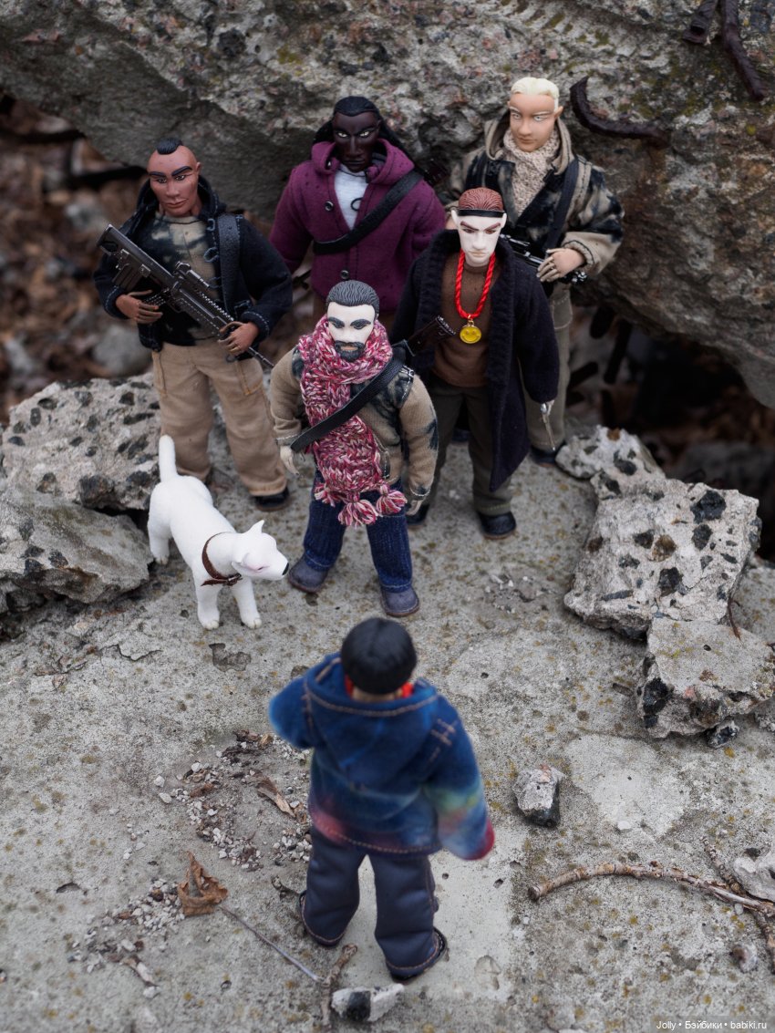 В черном-черном городе — Лепка авторских кукол: полимерная глина