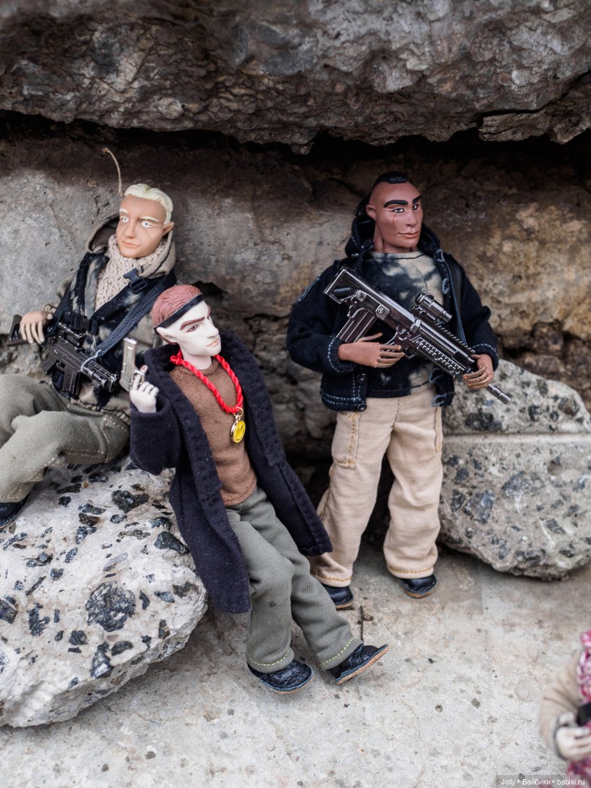 В черном-черном городе — Лепка авторских кукол: полимерная глина