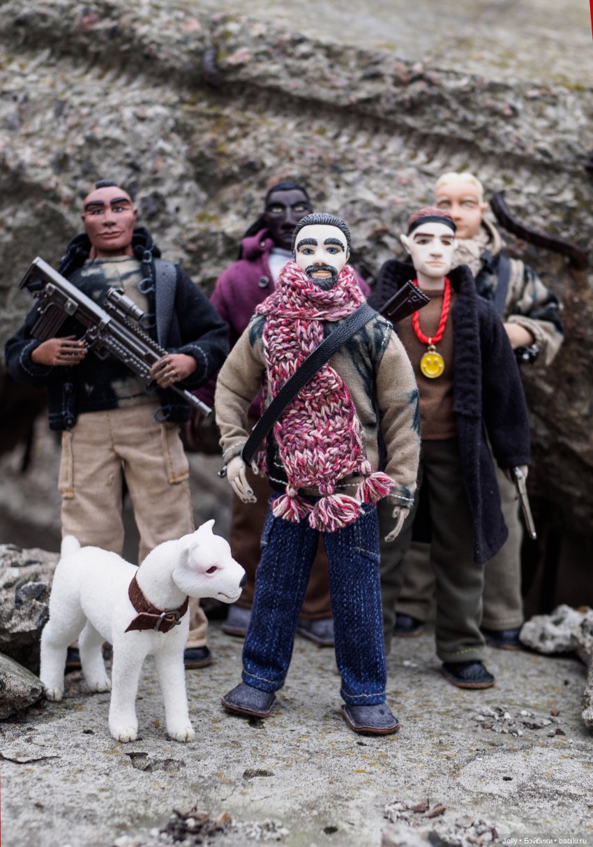 В черном-черном городе — Лепка авторских кукол: полимерная глина (фото 10)