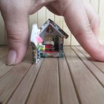 Домики и мебель для самых маленьких гномиков. Кукольная миниатюра