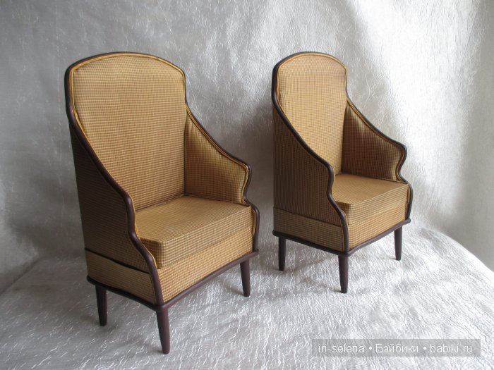 И снова мои диваны для кукол. Для больших и маленьких