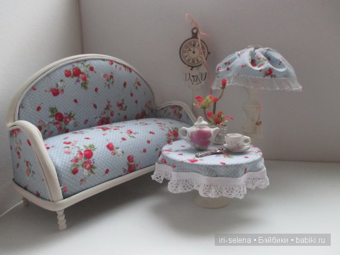 И снова мои диваны для кукол. Для больших и маленьких (фото 8)