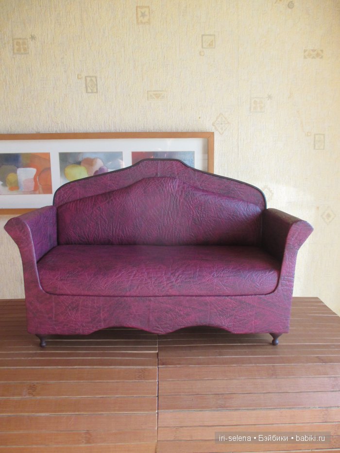 И снова мои диваны для кукол. Для больших и маленьких (фото 6)