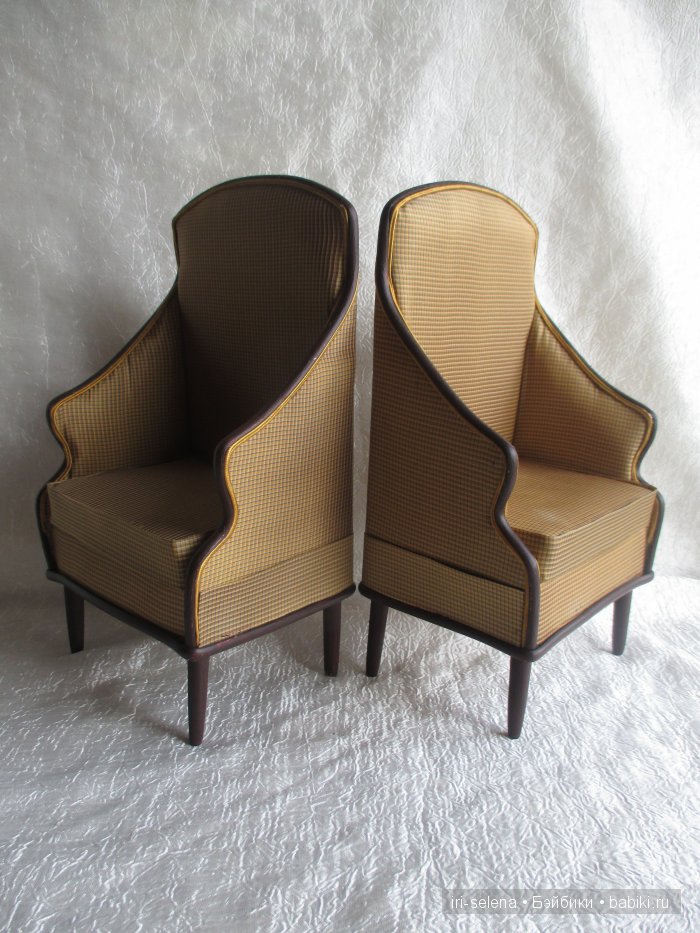 И снова мои диваны для кукол. Для больших и маленьких