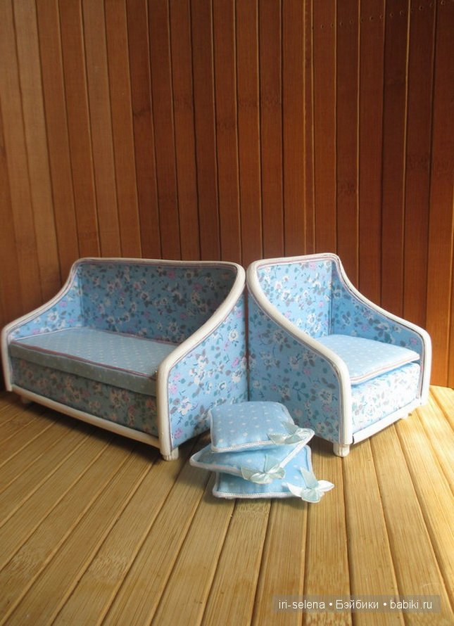 Опять про диваны для кукол (фото 10)