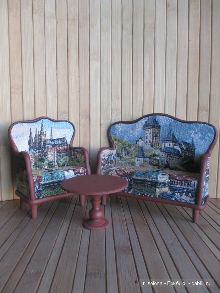 Я опять к вам с мебелями для кукол