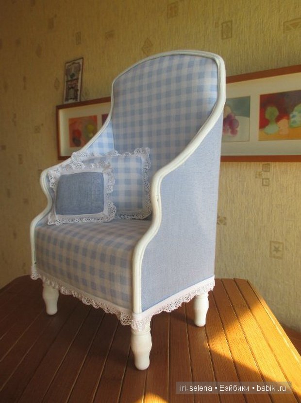 Я опять к вам с мебелями для кукол (фото 4)