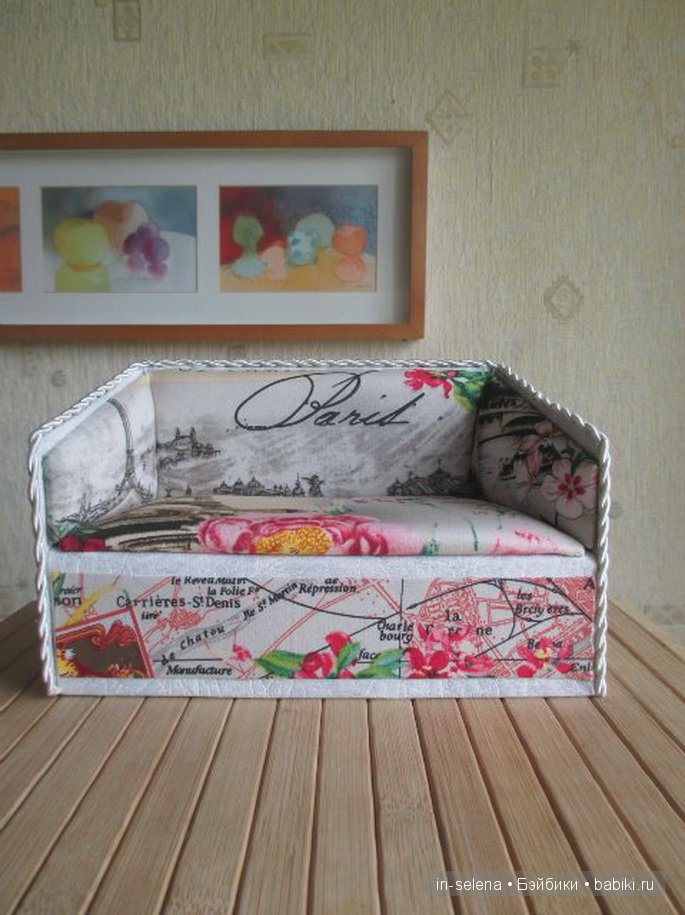 Я опять к вам с мебелями для кукол