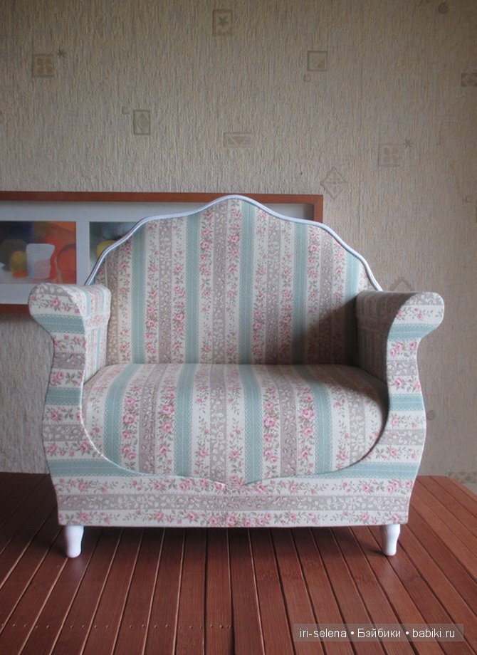 Я опять к вам с мебелями для кукол (фото 7)