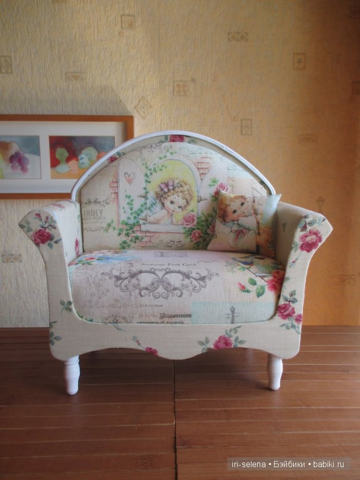 Я опять к вам с мебелями для кукол (фото 5)
