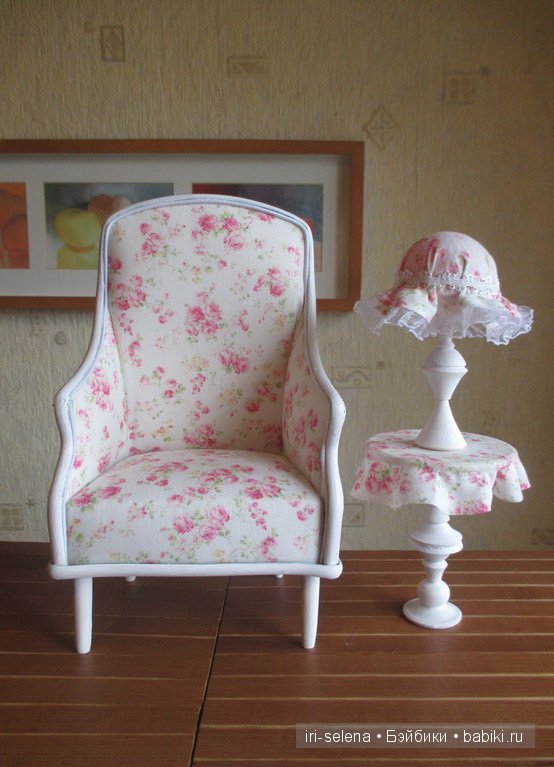 Я опять к вам с мебелями для кукол