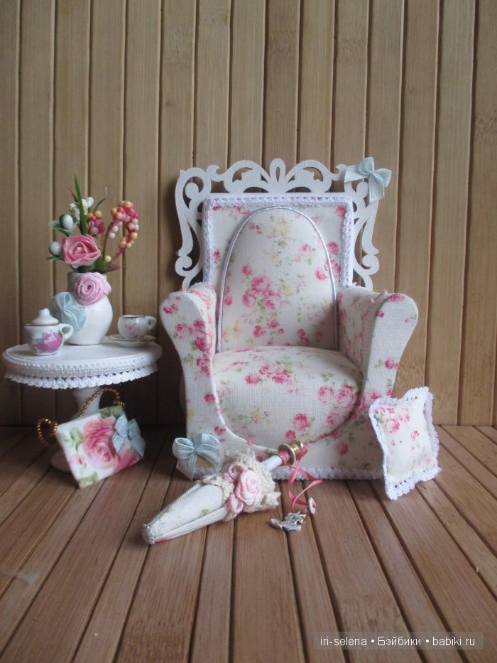 Я опять к вам с мебелями для кукол