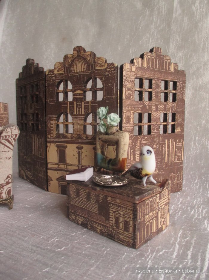 Опять про кресла и диваны для кукол