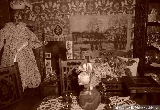 Мой миниатюрный интерьер 50-60 годов (фото 2)