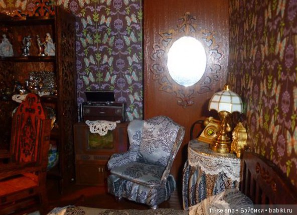 Мой миниатюрный интерьер 50-60 годов