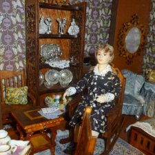 Мой миниатюрный интерьер 50-60 годов