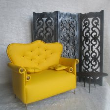 Кожаная мебель для кукол - какая она?