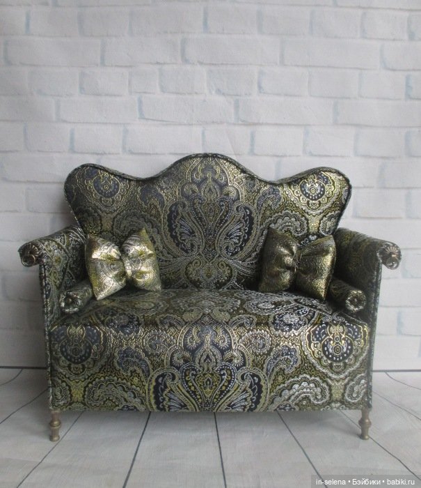 Любимое занятие все то же - мебель для кукол (фото 6)