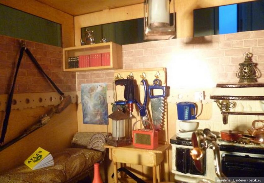 Экскурсии по моему кукольному особнячку Часть 8 "Гараж" | Бэйбики Экскурсии по моему кукольному особнячку Часть 8 "Гараж" (фото 9)