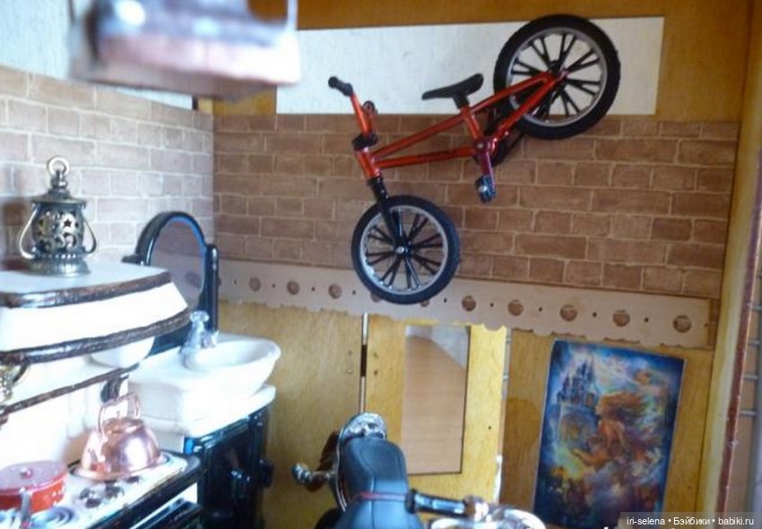 Экскурсии по моему кукольному особнячку Часть 8 "Гараж" | Бэйбики Экскурсии по моему кукольному особнячку Часть 8 "Гараж" (фото 3)