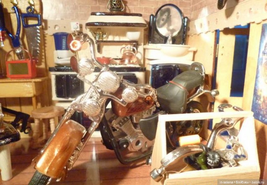 Экскурсии по моему кукольному особнячку Часть 8 "Гараж" | Бэйбики Экскурсии по моему кукольному особнячку Часть 8 "Гараж" (фото 7)