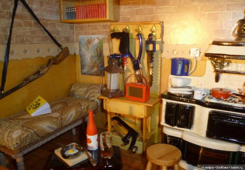 Экскурсии по моему кукольному особнячку Часть 8 "Гараж" | Бэйбики Экскурсии по моему кукольному особнячку Часть 8 "Гараж" (фото 2)