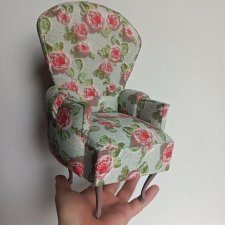 Кресло "Roses". Куклам от 30 до 39 см