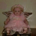 Розовый Ангел прилетел... или Купидон? Adora