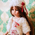 Ультрамодная шапка-папаха. Примерим к куколке?!