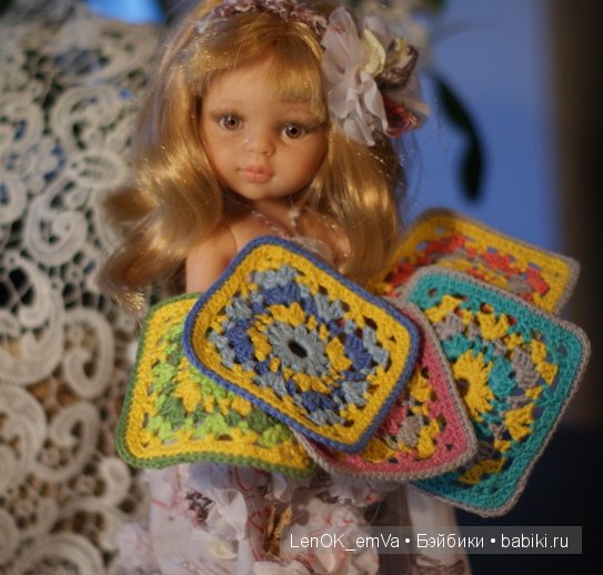 Паолочка с моими работами