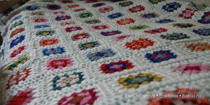 Плед ручной работы