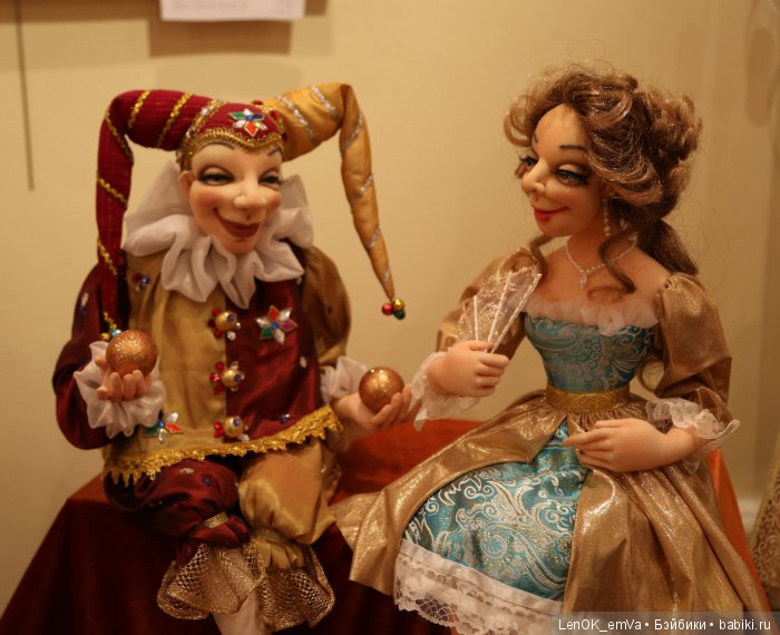 Куклы выставки "Коломбины" 2017 Куклы выставки "Коломбины" 2017