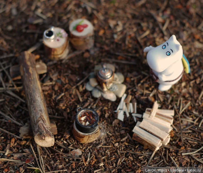 moomin goes camping