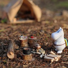 Очаровательный Мумми и его друзья в туристическом походе