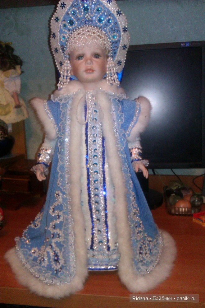 Снегурочка и подружки — Фарфоровые куклы разных брендов (Разное): редкие