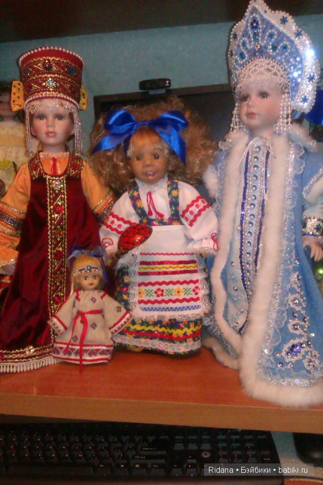 Снегурочка и подружки — Фарфоровые куклы разных брендов (Разное): редкие