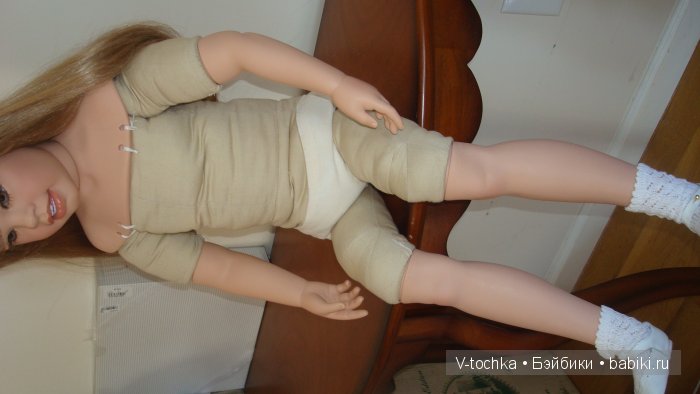 Я переделала куклу от Bruno Rossellini